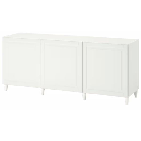 Comodă Ikea Besta/Smeviken/Kabbarp 74 x 180 x 42 / MDF / Alb photo 1