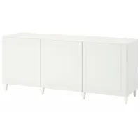 Comodă Ikea Besta/Smeviken/Kabbarp 74 x 180 x 42 / MDF / Alb