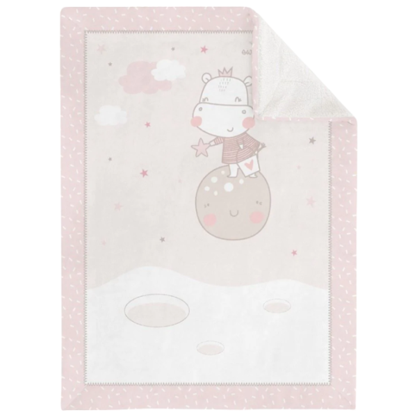Одеяла Kikka Boo Hippo Dreams  Полиэстер / Розовый photo 1