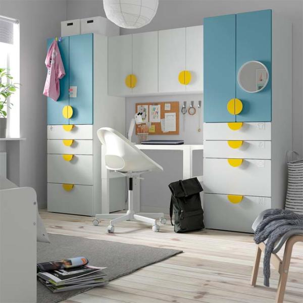 Living Ikea Smastad/Platsa Modulară / White photo 2 Living Ikea Smastad/Platsa Modulară / White photo 2
