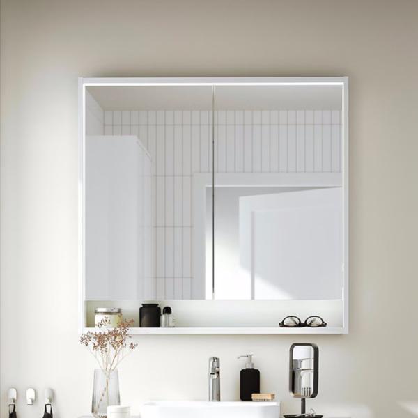 Dulap cu oglindă Ikea Faxalven 95 x 100 x 15 / Oglindă / White photo 2 Dulap cu oglindă Ikea Faxalven 95 x 100 x 15 / Oglindă / White photo 2
