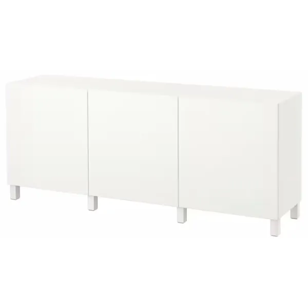 Comodă Ikea Besta/Lappviken/Stubbarp 74 x 180 x 42 / MDF / Alb photo 1