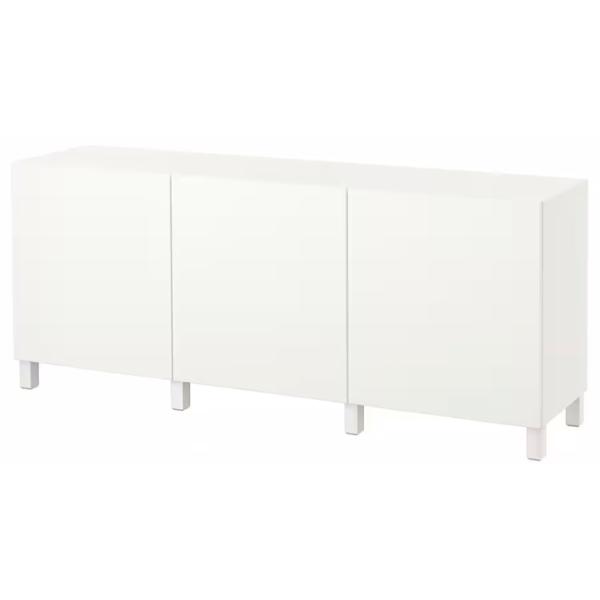 Comodă Ikea Besta/Lappviken/Stubbarp 74 x 180 x 42 / MDF / Alb photo 1