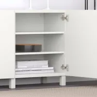Comodă Ikea Besta/Lappviken/Stubbarp 74 x 180 x 42 / MDF / Alb photo 5