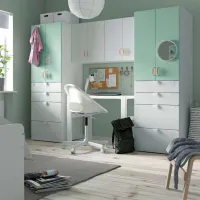 Living Ikea Smastad/Platsa Modulară / White photo 3