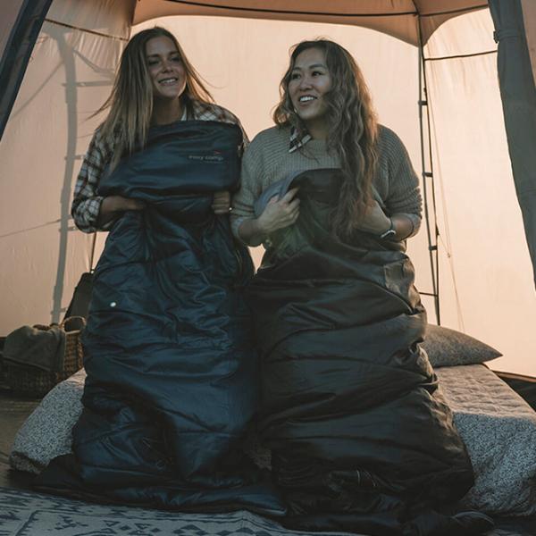 Спальный мешок Easy Camp Starling Square Polyester / Черный Grey photo 5