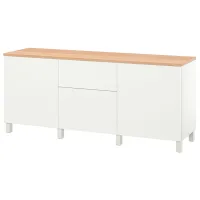 Comodă Ikea Besta/Lappviken/Stubbarp 76 x 180 x 42 / MDF / Alb