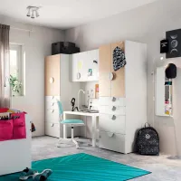 Living Ikea Smastad Modulară / White photo 3