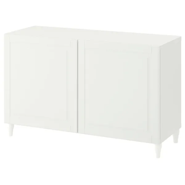 Comodă Ikea Besta 74 x 120 x 42 / MDF / Alb photo 1