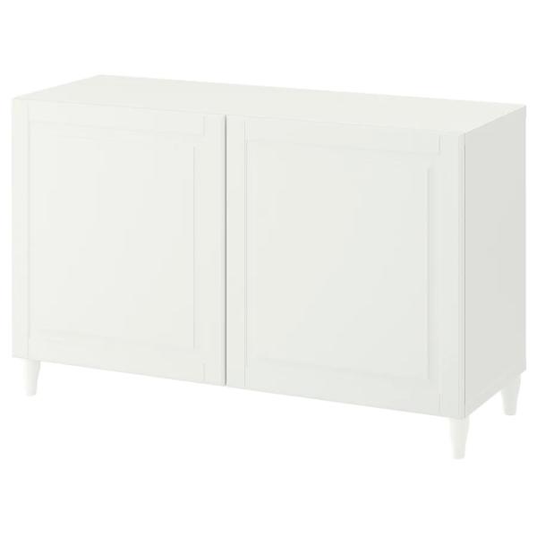 Comodă Ikea Besta 74 x 120 x 42 / MDF / Alb photo 1