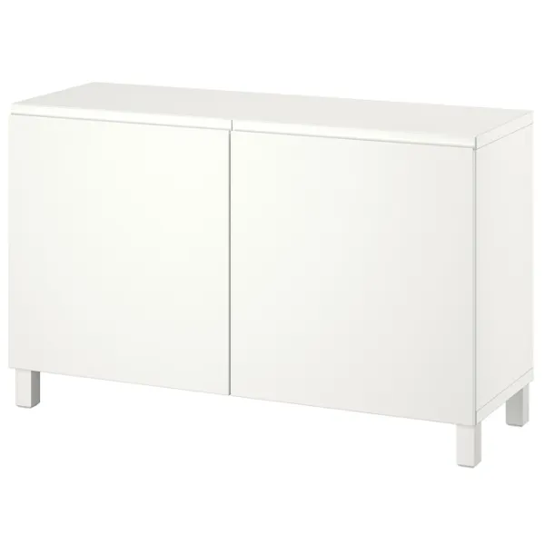Comodă Ikea Besta 74 x 120 x 42 / MDF / Alb photo 1