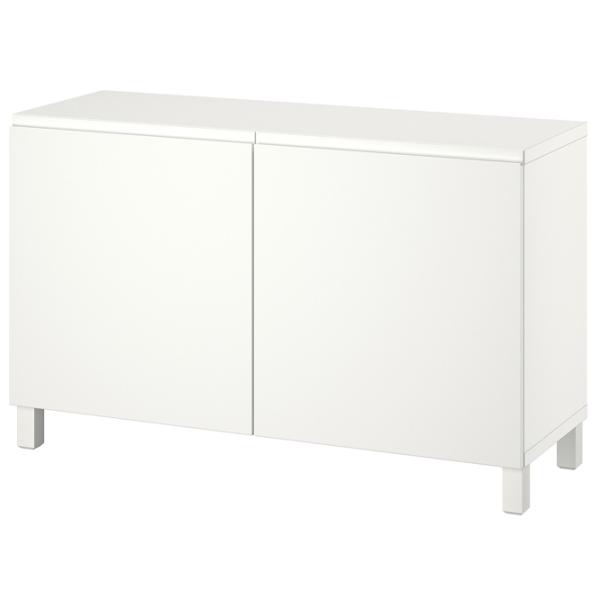Comodă Ikea Besta 74 x 120 x 42 / MDF / Alb photo 1