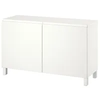 Комод Ikea Besta 74 x 120 x 42см / МДФ / Белый