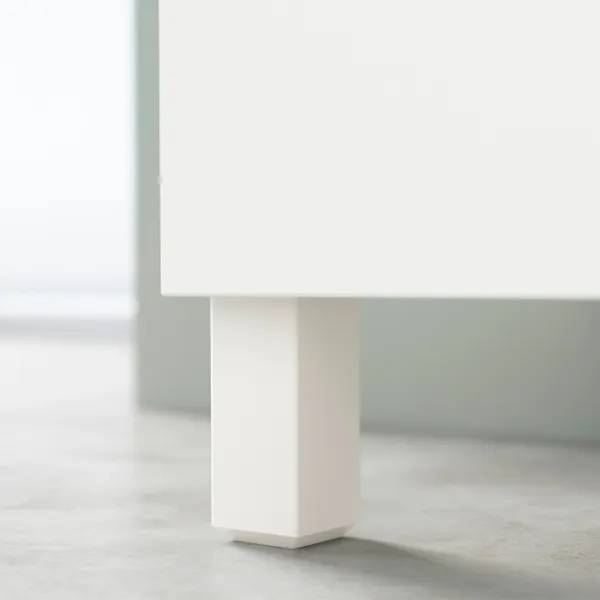 Comodă Ikea Besta 74 x 120 x 42 / MDF / Gri albastru deschis lucios photo 5