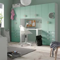 Living Ikea Smastad/Platsa Modulară / White photo 3