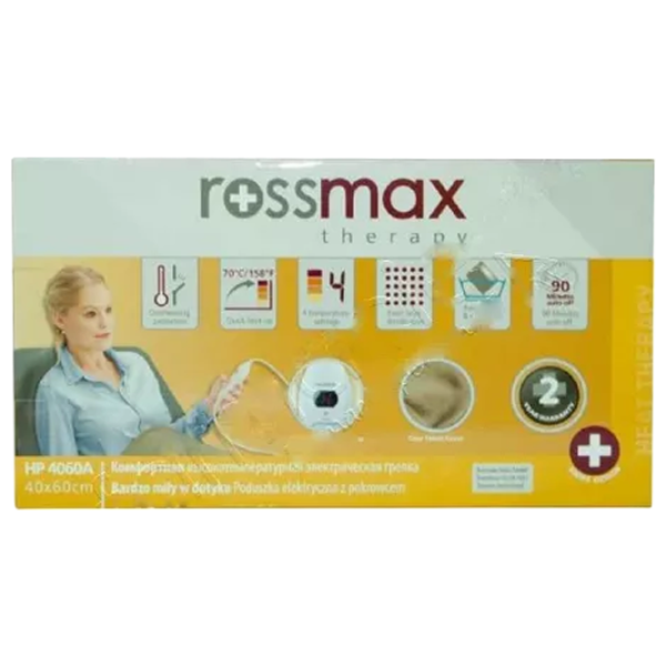 Грелка Rossmax HP4060A 100 Вт / Полиэстер / Бежевый photo 2