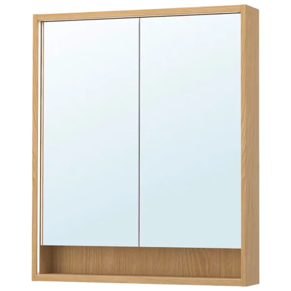 Dulap cu oglindă Ikea Faxalven 95 x 80 x 15 / Oglindă / Oak photo 1 Dulap cu oglindă Ikea Faxalven 95 x 80 x 15 / Oglindă / Oak photo 1