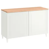 Comodă Ikea Besta 76 x 120 x 42 / MDF / Alb photo 2