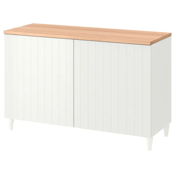 Comodă Ikea Besta 76 x 120 x 42 / MDF / Alb photo 1