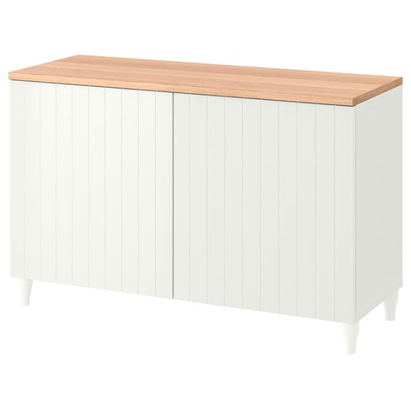 Comodă Ikea Besta 76 x 120 x 42 / MDF / Alb photo 1
