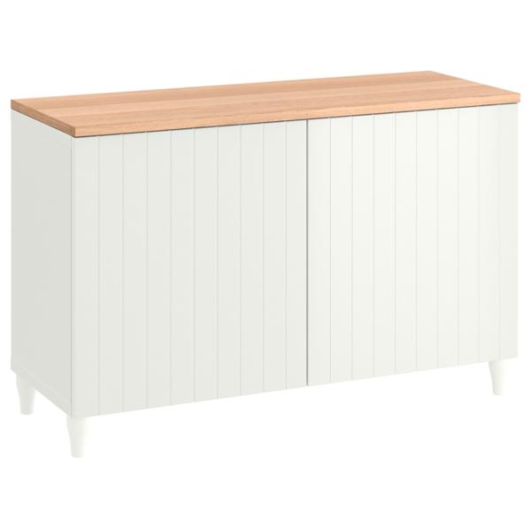 Comodă Ikea Besta 76 x 120 x 42 / MDF / Alb photo 2
