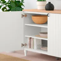 Комод Ikea Besta 76 x 120 x 42см / МДФ / Белый photo 4