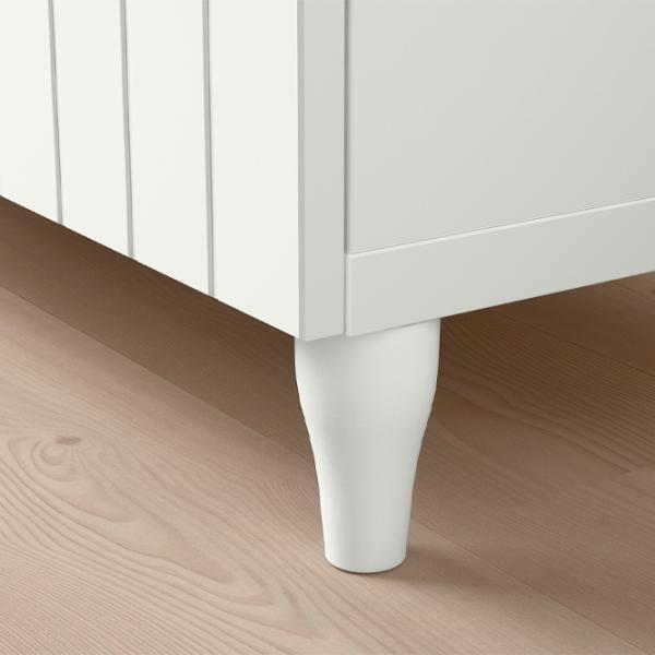 Comodă Ikea Besta 76 x 120 x 42 / MDF / Alb photo 5