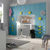 Living Ikea Smastad/Platsa Modulară / White photo 3