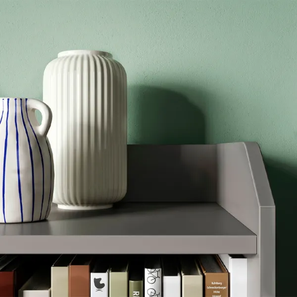 Comodă Ikea Hauga 116 x 208 x 46 / MDF / Gray photo 6