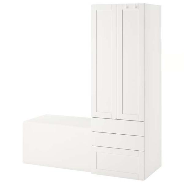 Гостиная Ikea Smastad/Platsa Модульная / White photo 1