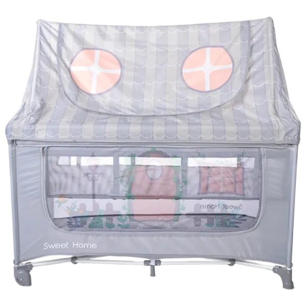 Țarc pentru copii Lorelli Sweet Home 2l (10080652506) 0 luni - 3 ani / Gray photo 5 Țarc pentru copii Lorelli Sweet Home 2l (10080652506) 0 luni - 3 ani / Gray photo 5