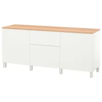 Comodă Ikea Lappviken/Stubbarp 76 x 180 x 42 / MDF / Alb
