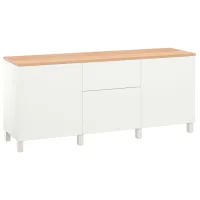 Комод Ikea Lappviken/Stubbarp 76 x 180 x 42см / МДФ / Белый photo 2