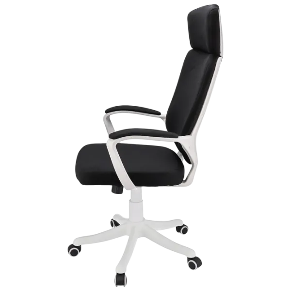 Scaun de birou Jumi ICON Stofă/ Black White photo 3 Scaun de birou Jumi ICON Stofă/ Black White photo 3