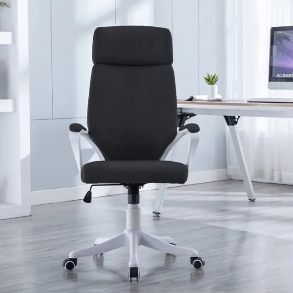 Scaun de birou Jumi ICON Stofă/ Black White photo 5 Scaun de birou Jumi ICON Stofă/ Black White photo 5