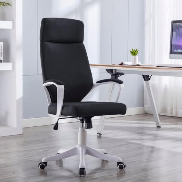 Scaun de birou Jumi ICON Stofă/ Black White photo 6 Scaun de birou Jumi ICON Stofă/ Black White photo 6