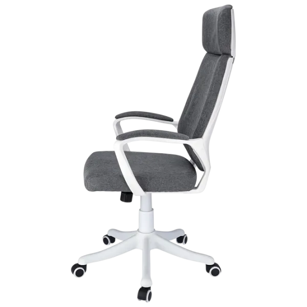 Scaun de birou Jumi ICON Stofă/ Gray White photo 3 Scaun de birou Jumi ICON Stofă/ Gray White photo 3