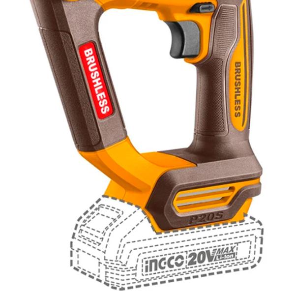 Ciocan rotopercutor INGCO CRHLI20188  / Yellow photo 4