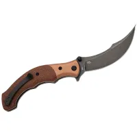 Cuțit CRKT Compact Marron Camping / Sandvik 12C27 photo 2