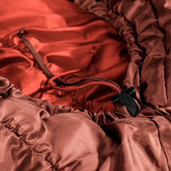 Sac de dormit Deuter Exosphere -6° SL Right Polyester / Brown Orange photo 4