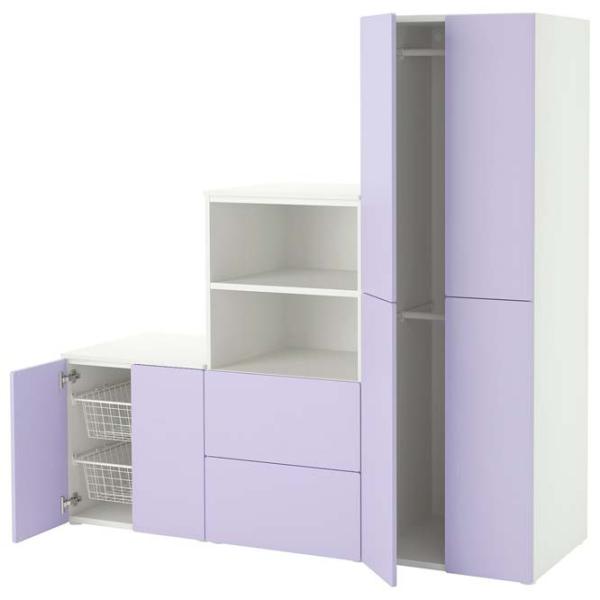 Гостиная Ikea Smastad/Platsa Модульная / White photo 1