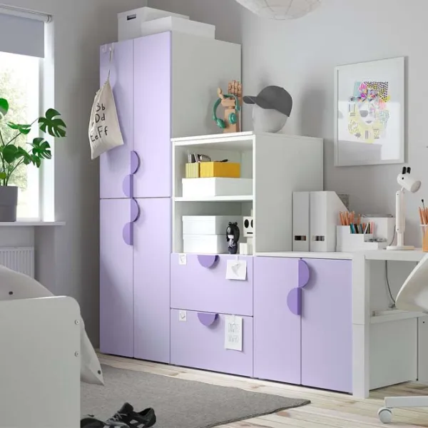 Гостиная Ikea Smastad/Platsa Модульная / White photo 3