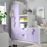 Living Ikea Smastad/Platsa Modulară / White photo 3