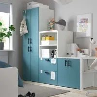 Living Ikea Smastad/Platsa Modulară / White photo 3