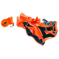 Accesoriu pentru sac de dormit Deuter Bivibag UL Folie de aluminiu / Orange Black photo 3