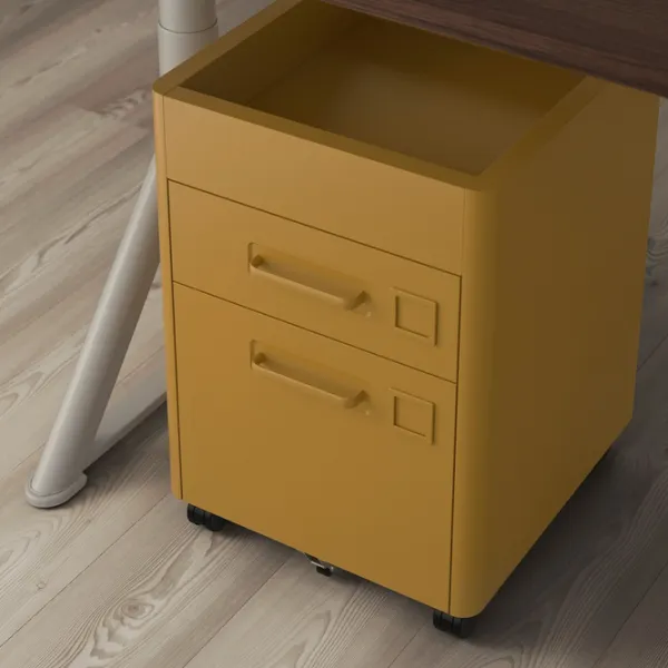 Comodă pentru birou Ikea Idasen 61 x 42 x 47 / Plastic / Brown photo 2