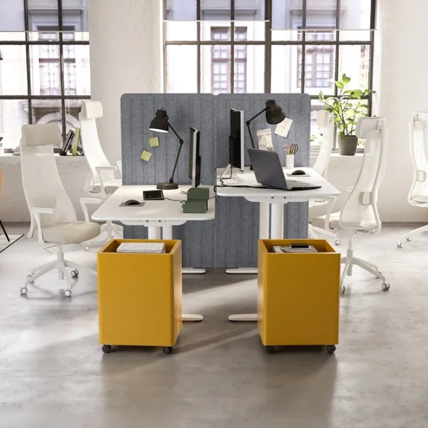 Comodă pentru birou Ikea Idasen 61 x 42 x 47 / Plastic / Brown photo 4