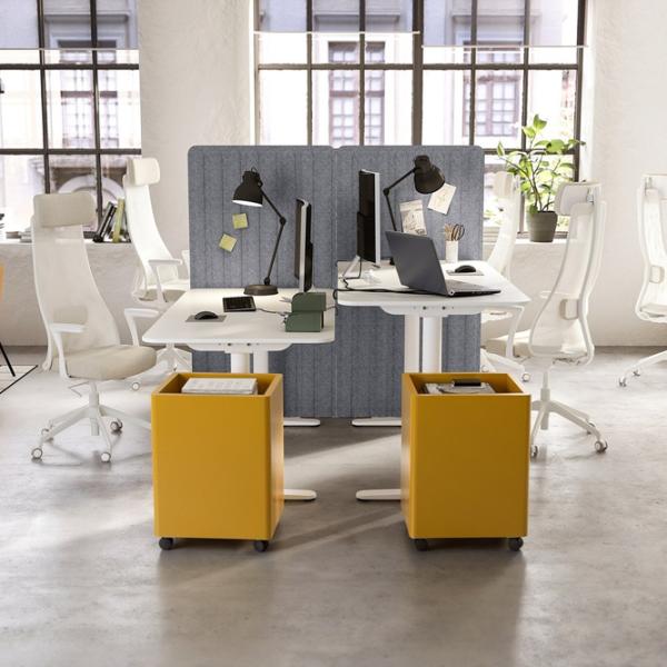 Comodă pentru birou Ikea Idasen 61 x 42 x 47 / Plastic / Brown photo 4