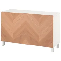 Tumbă pentru antreu Ikea Besta White / MDF