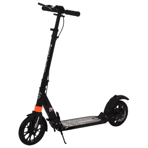 Trotinetă pentru copii cu două roți Glamvers 5D (45802) 100 kg/ Black photo 1